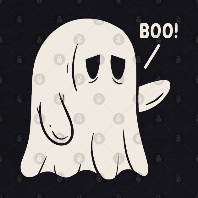 Tired Ghost Boo by Bruno Pires